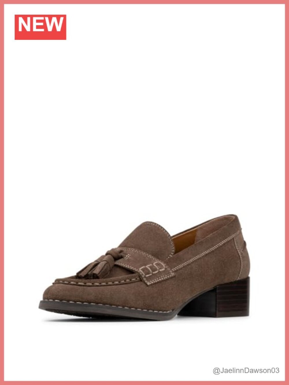 Suede Tassel Loafers Women's Comfortable Slip-On